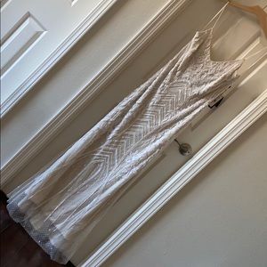 Adrianna Papell Cream Wedding Dress